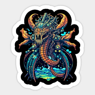 Dragon Sea Sticker